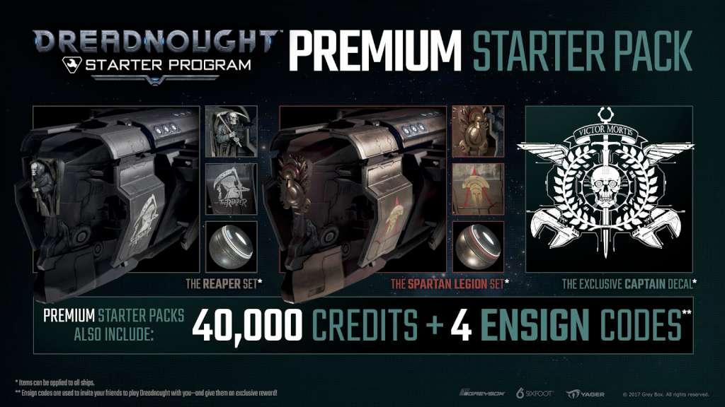 Dreadnought - Premium Starter Pack DLC Activation CD Key (0.72$)