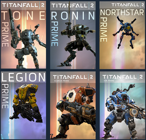 Titanfall 2: Prime Titan Bundle DLC Steam Altergift (23.57$)