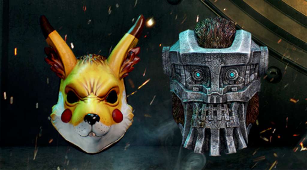 PAYDAY 2 Electarodent and Titan Masks DLC Steam CD Key (1.3$)