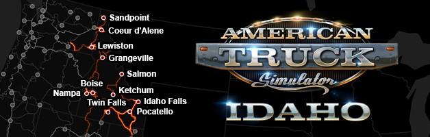 American Truck Simulator - Idaho DLC Steam Altergift (5.27$)