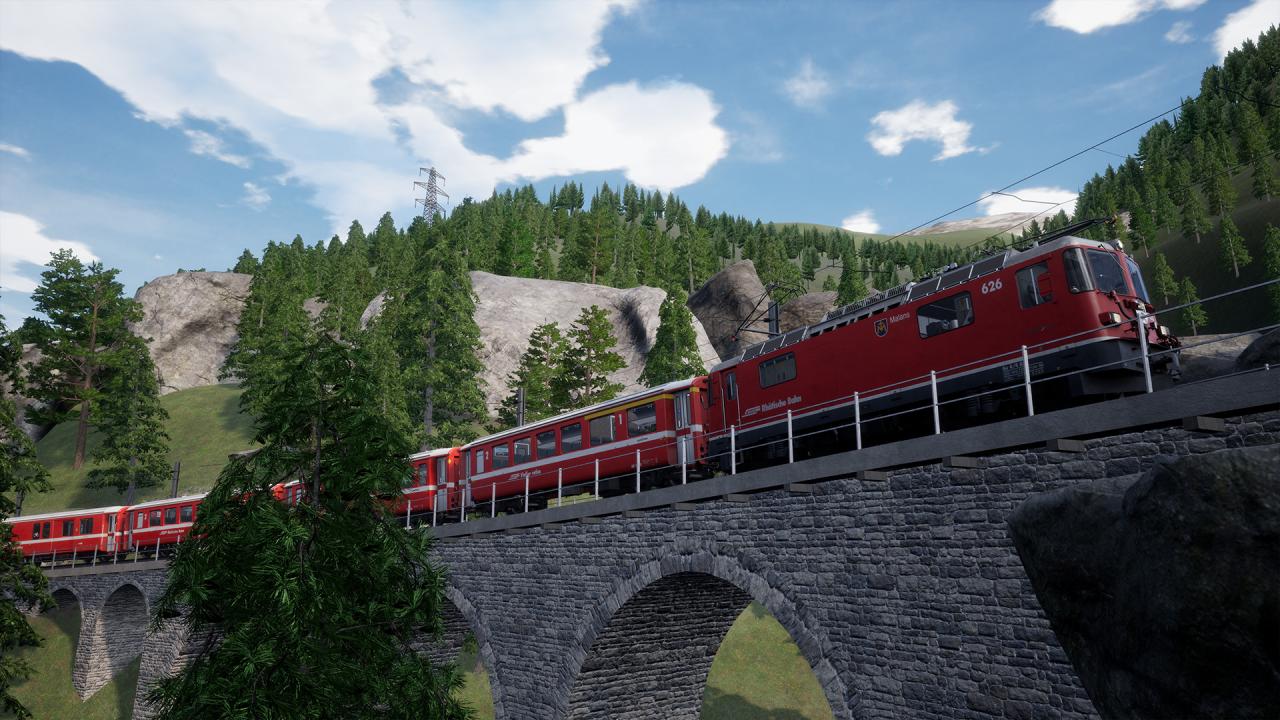 Train Sim World 2 - Arosalinie: Chur - Arosa Route Add-On DLC Steam Altergift (36.57$)