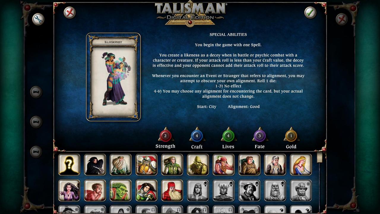 Talisman - Character Pack #11 - Illusionist DLC Steam CD Key (0.8$)