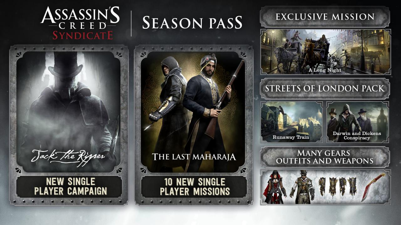 Assassin's Creed Syndicate - Season Pass Ubisoft Connect CD Key (7.9$)