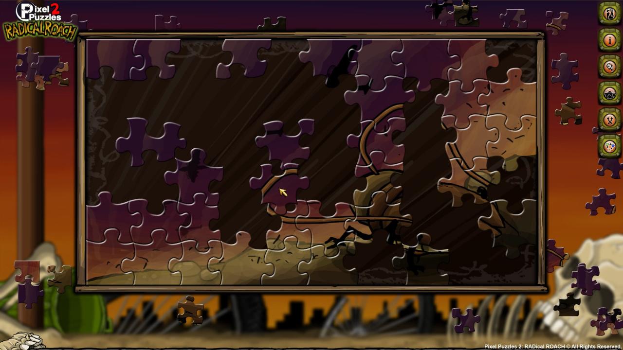 Pixel Puzzles 2: RADical ROACH Steam CD Key (0.5$)