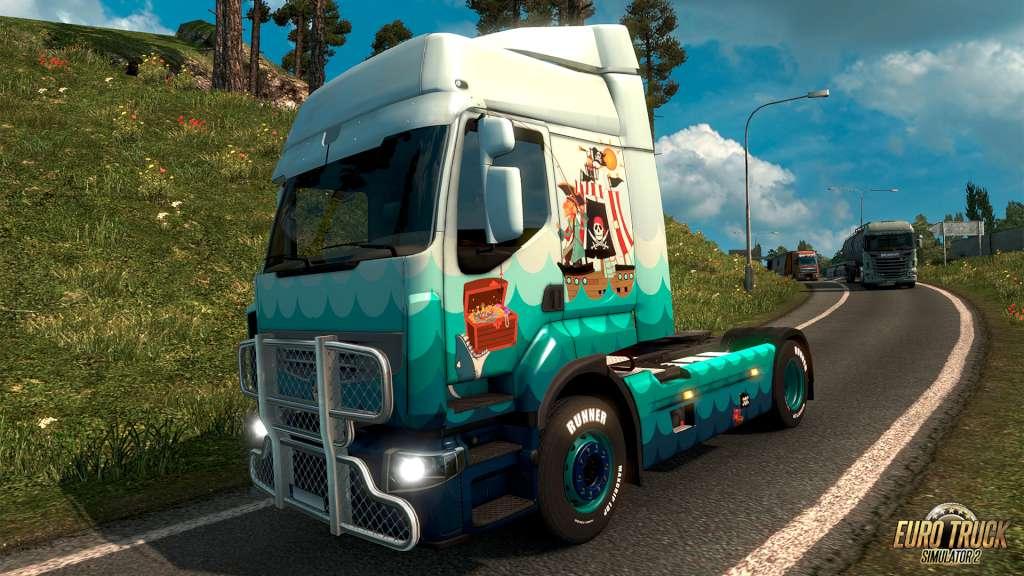Euro Truck Simulator 2 - Pirate Paint Jobs Pack EU Steam CD Key (1.41$)