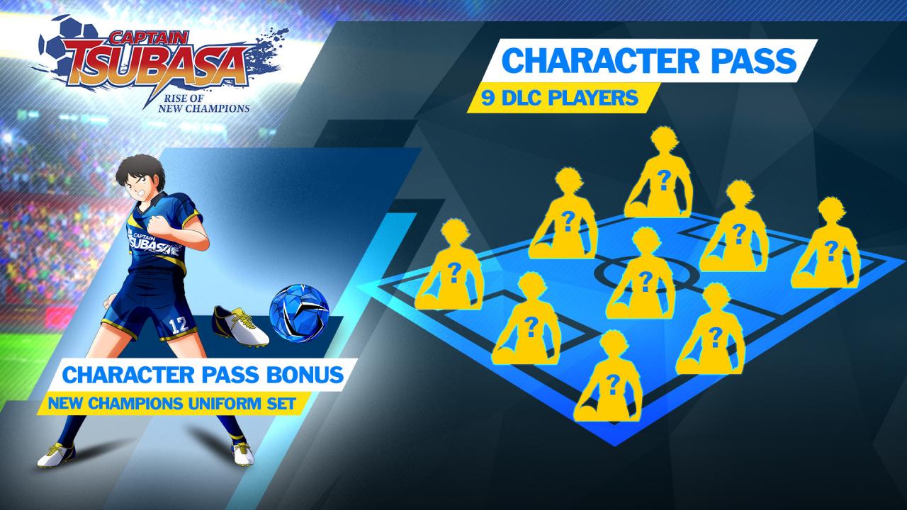 Captain Tsubasa: Rise of New Champions - Character Pass DLC Steam CD Key (10.19$)