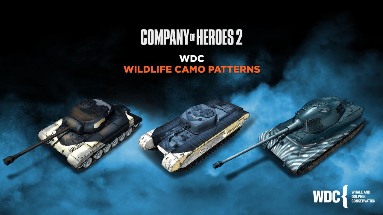Company of Heroes 2 - Whale and Dolphin Pattern Pack Steam CD Key (0.31$)