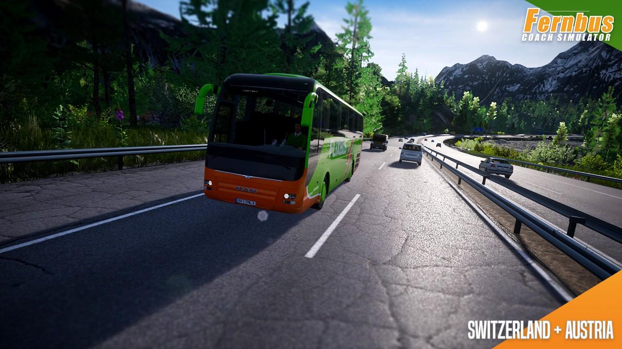 Fernbus Simulator - Austria/Switzerland DLC Steam CD Key (18.88$)
