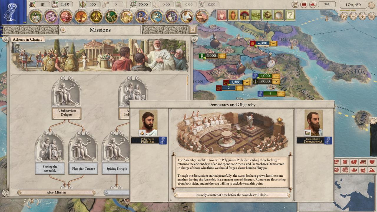 Imperator: Rome - Magna Graecia Content Pack DLC EU Steam Altergift (5.38$)