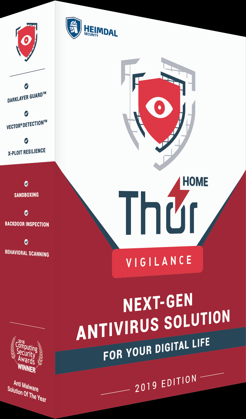 THOR Vigilance Home - Antivirus (1 year / 3 PCs) (18.36$)