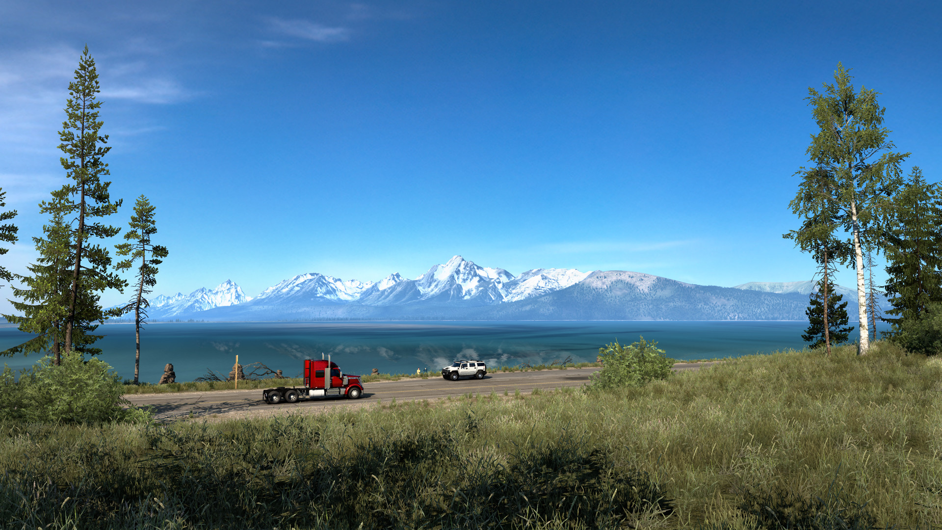 American Truck Simulator - Wyoming DLC EU Steam CD Key (12.38$)
