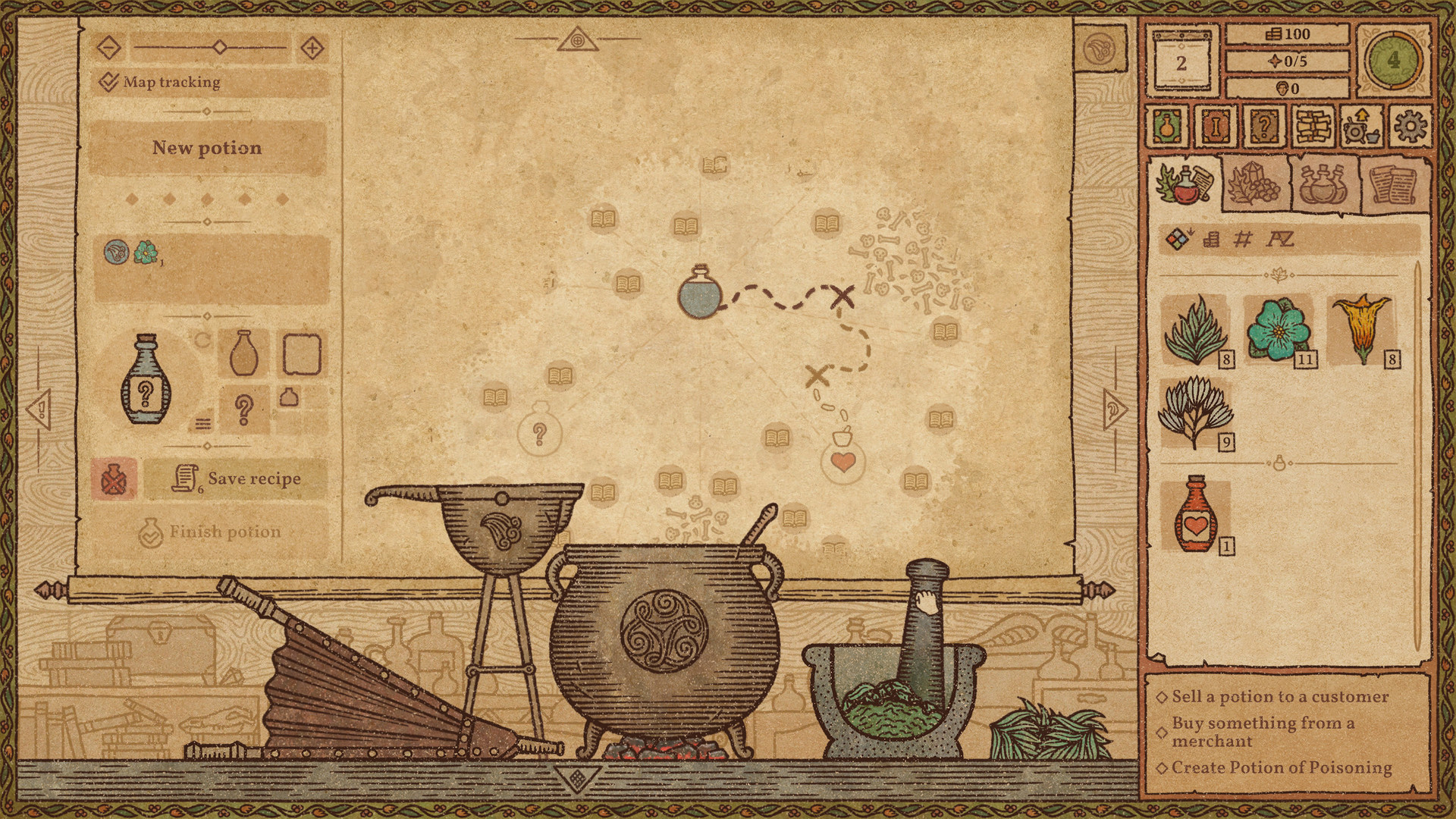 Potion Craft: Alchemist Simulator RU Steam CD Key (3.31$)