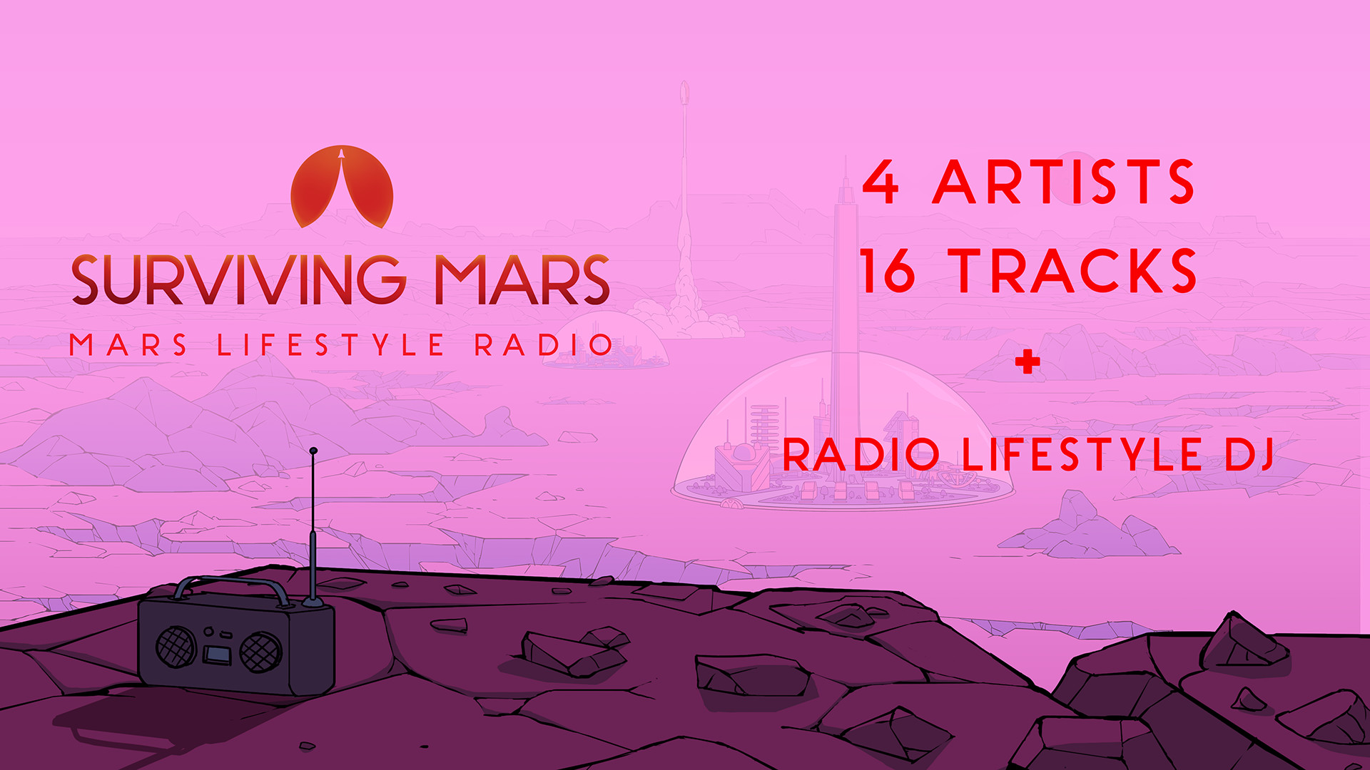 Surviving Mars - Mars Lifestyle Radio DLC Steam CD Key (5.12$)