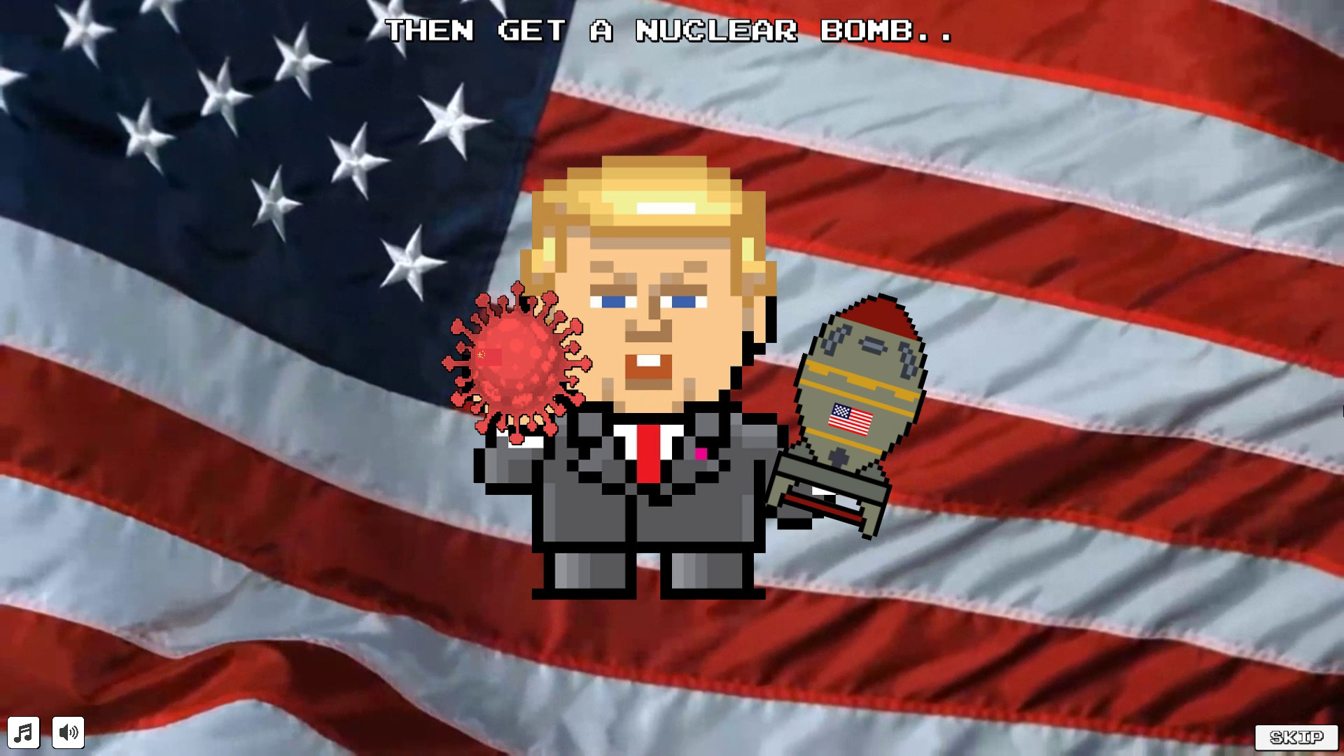 Trump VS Covid: Save The World Clicker Steam CD Key (0.21$)