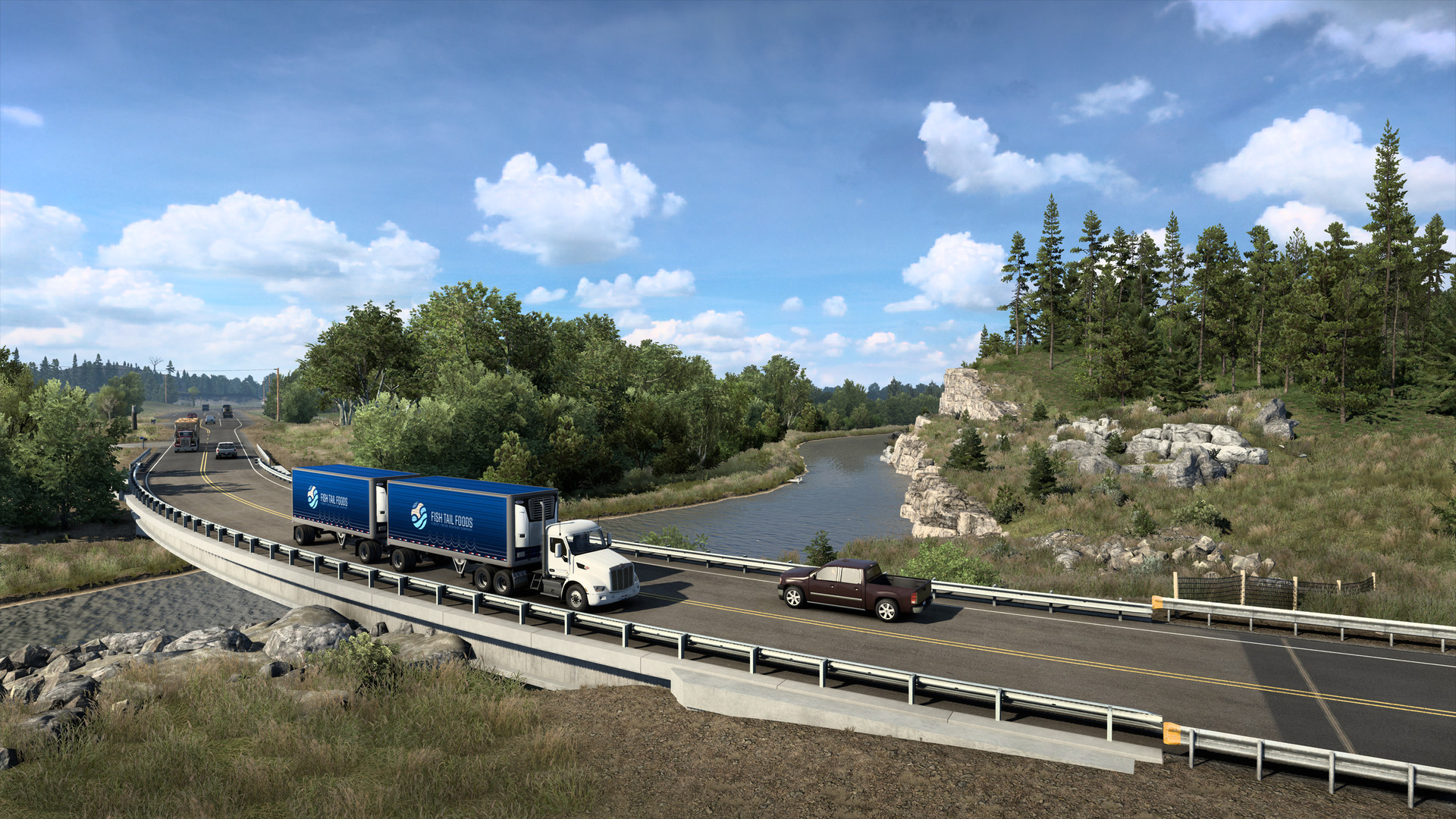 American Truck Simulator - Montana DLC Steam Altergift (8.37$)