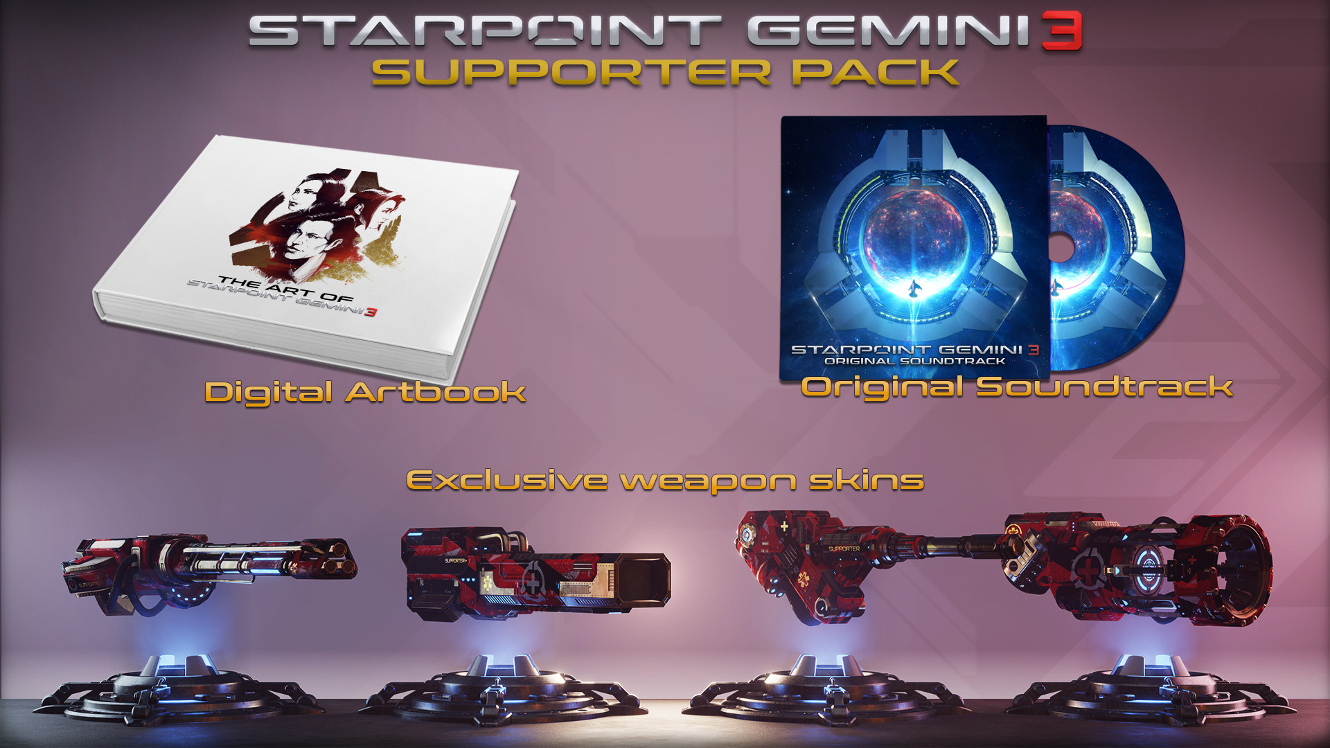 Starpoint Gemini 3 - Supporter Pack DLC Steam CD Key (0.89$)