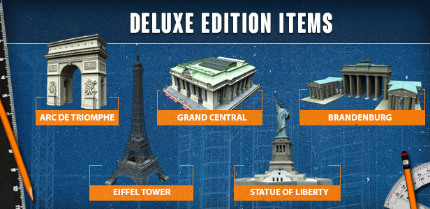 Cities: Skylines - Deluxe Edition Upgrade Pack DLC Steam CD Key (0.84$)