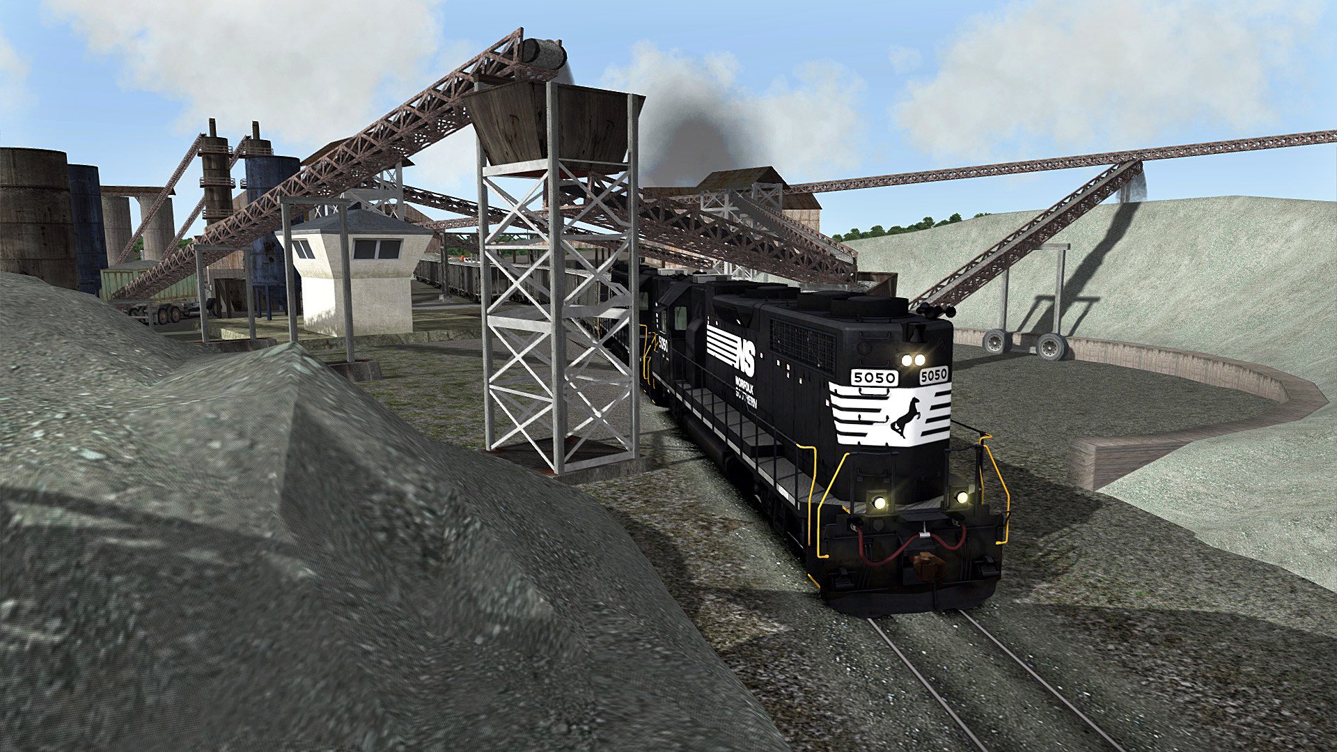 Train Simulator: Norfolk Southern N-Line Route Add-On DLC Steam CD Key (1.5$)