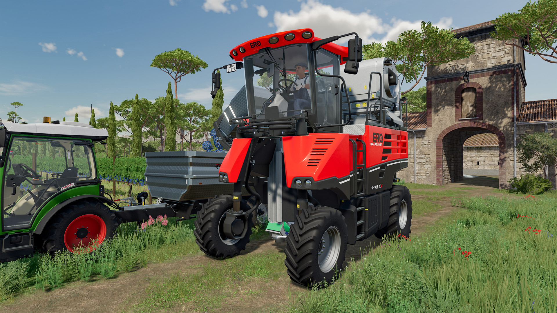 Farming Simulator 22 - ERO Grapeliner Series 7000 DLC Steam CD Key (2.03$)