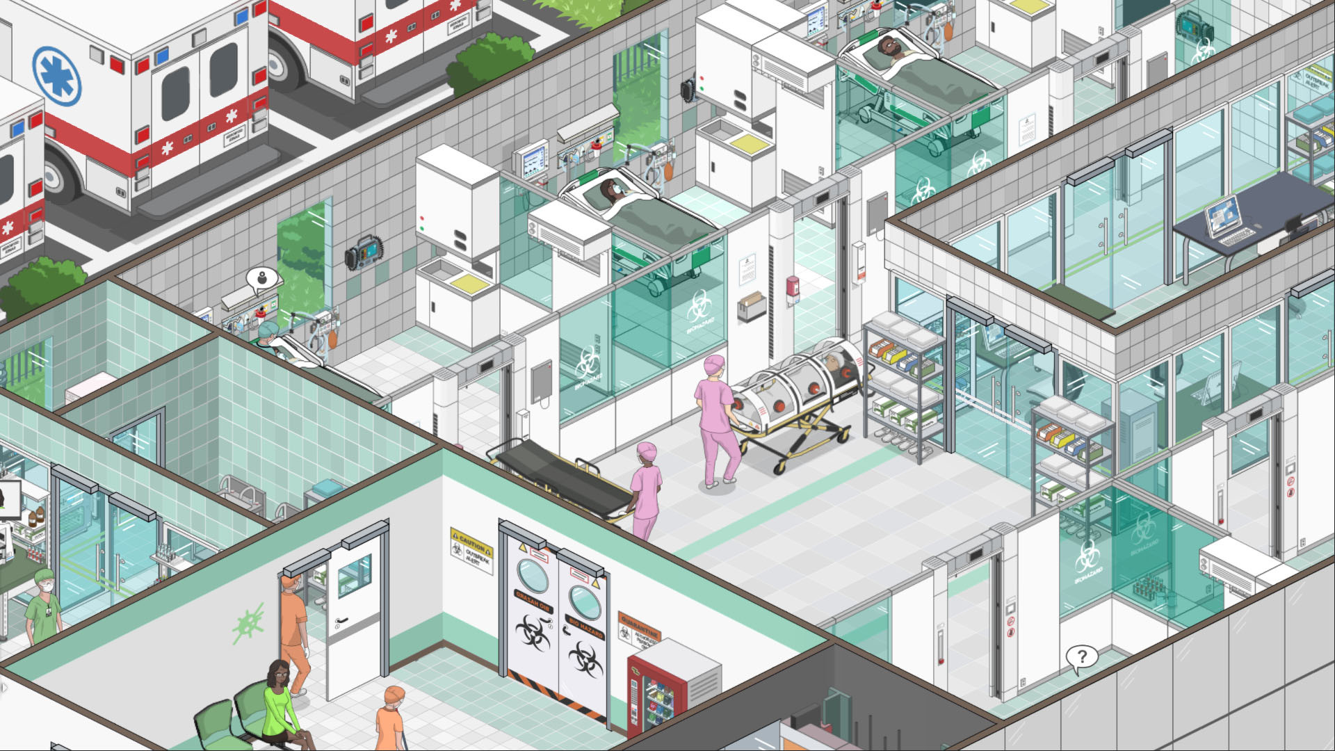 Project Hospital - Department of Infectious Diseases DLC EU Steam Altergift (5.38$)