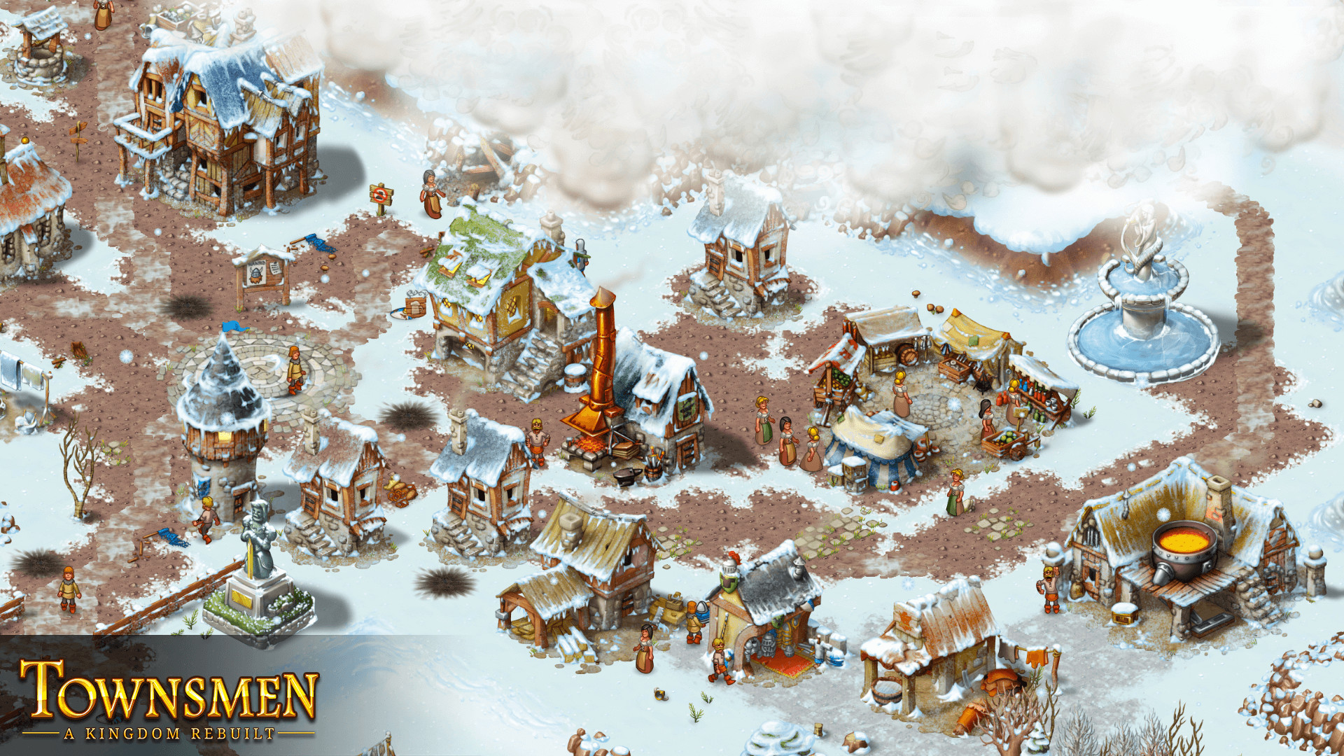 Townsmen - A Kingdom Rebuilt Complete Edition Steam CD Key (5.64$)