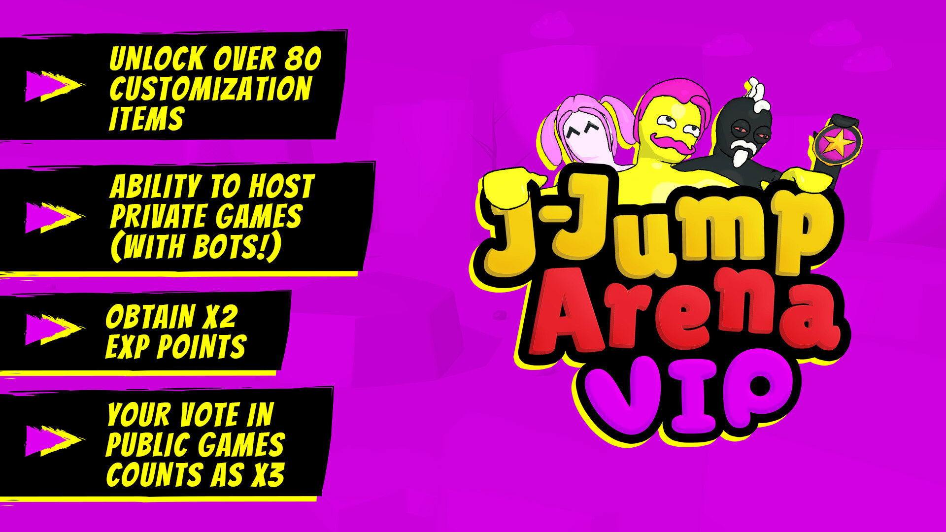 J-Jump Arena - VIP Upgrade DLC Steam CD Key (3.38$)