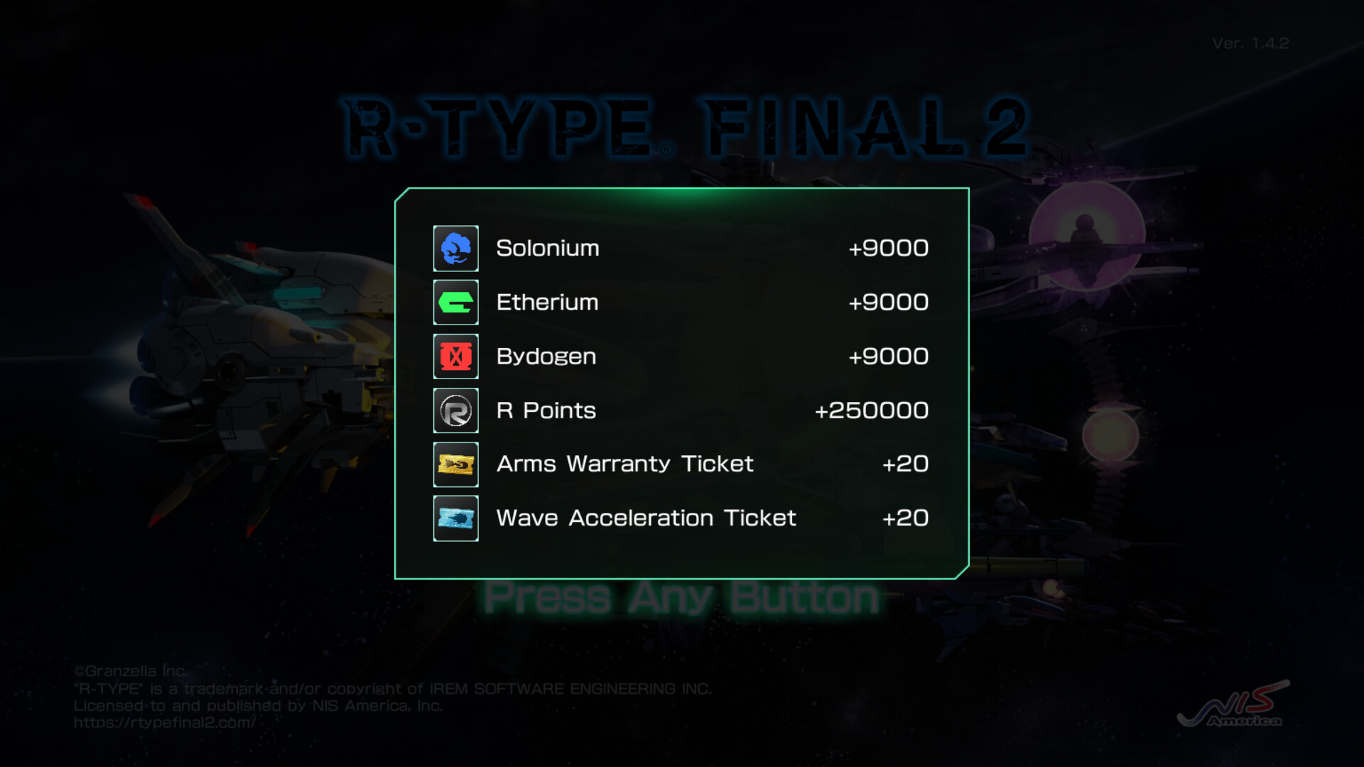 R-Type Final 2 - Ace Pilot Special Training Pack III DLC Steam CD Key (5.64$)