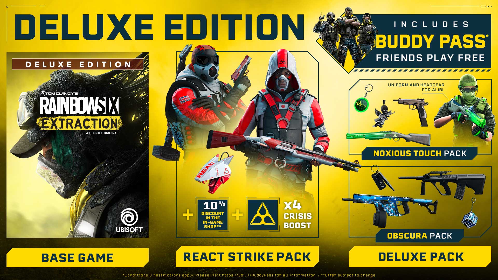 Tom Clancy's Rainbow Six Extraction Deluxe Edition XBOX One / Xbox Series X|S CD Key (19.32$)