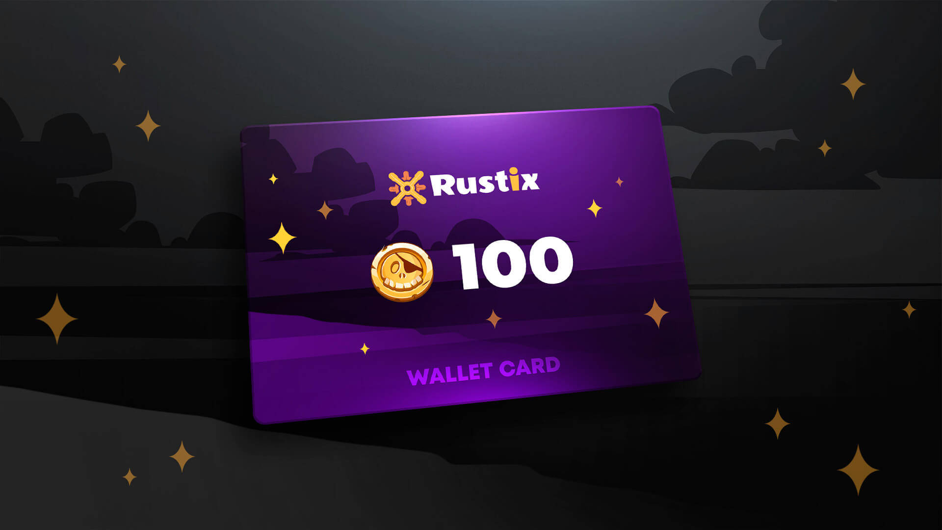 Rustix.io 100 USD Wallet Card Code (113$)