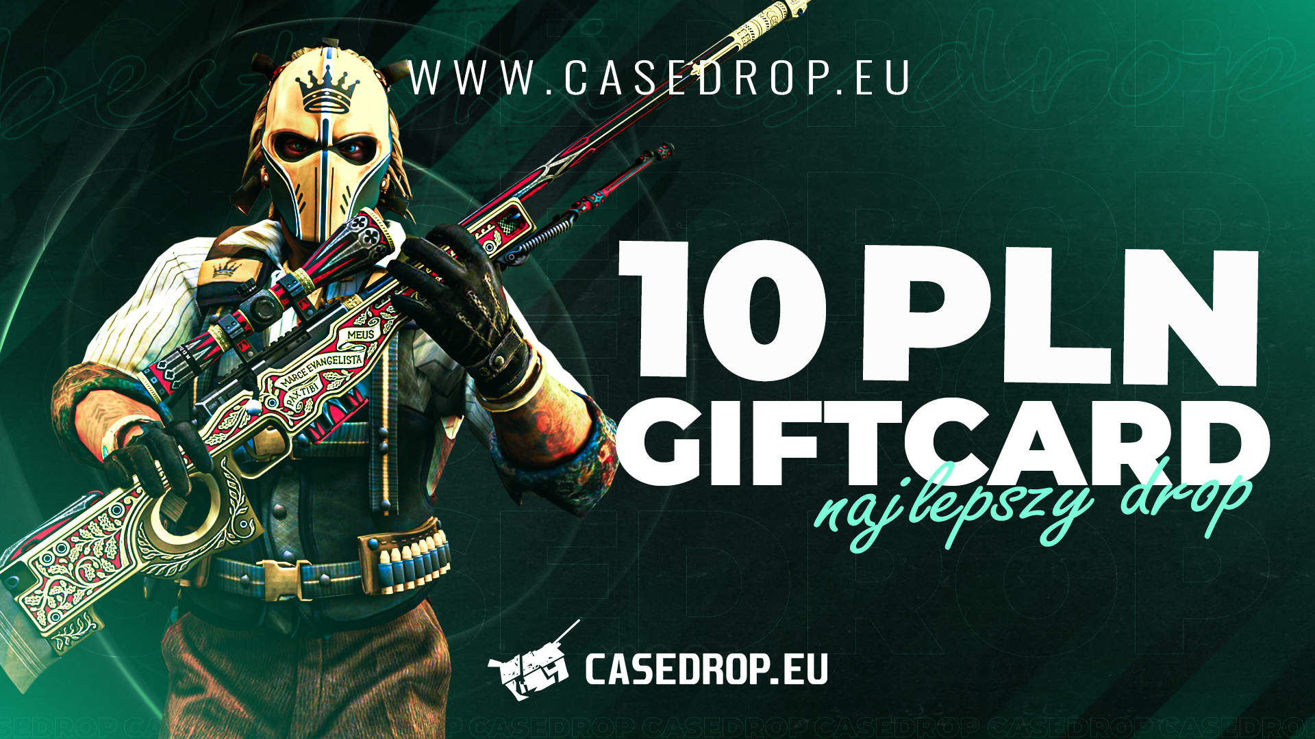 Casedrop.eu Gift Card 10 PLN (2.5$)