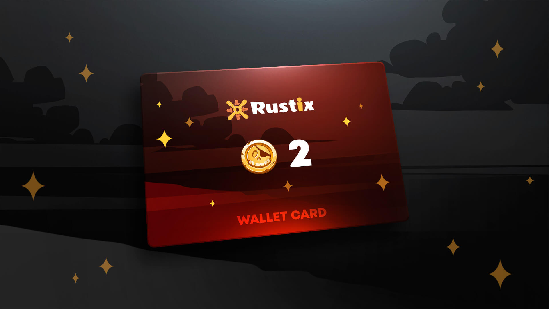 Rustix.io 2 USD Wallet Card Code (2.26$)