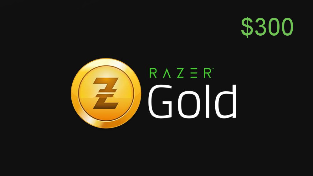 Razer Gold $300 Global (316.16$)