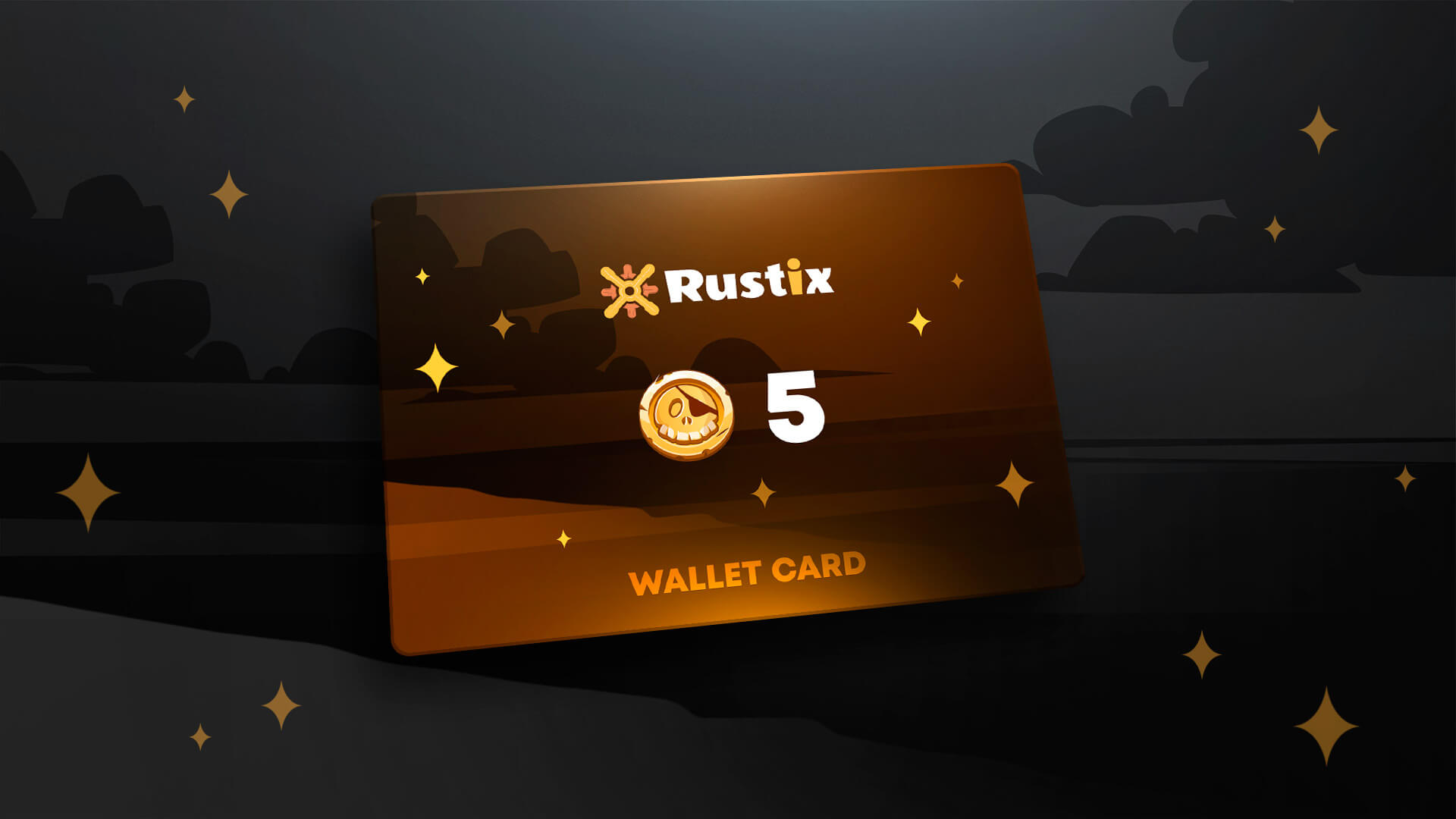 Rustix.io 5 USD Wallet Card Code (5.65$)