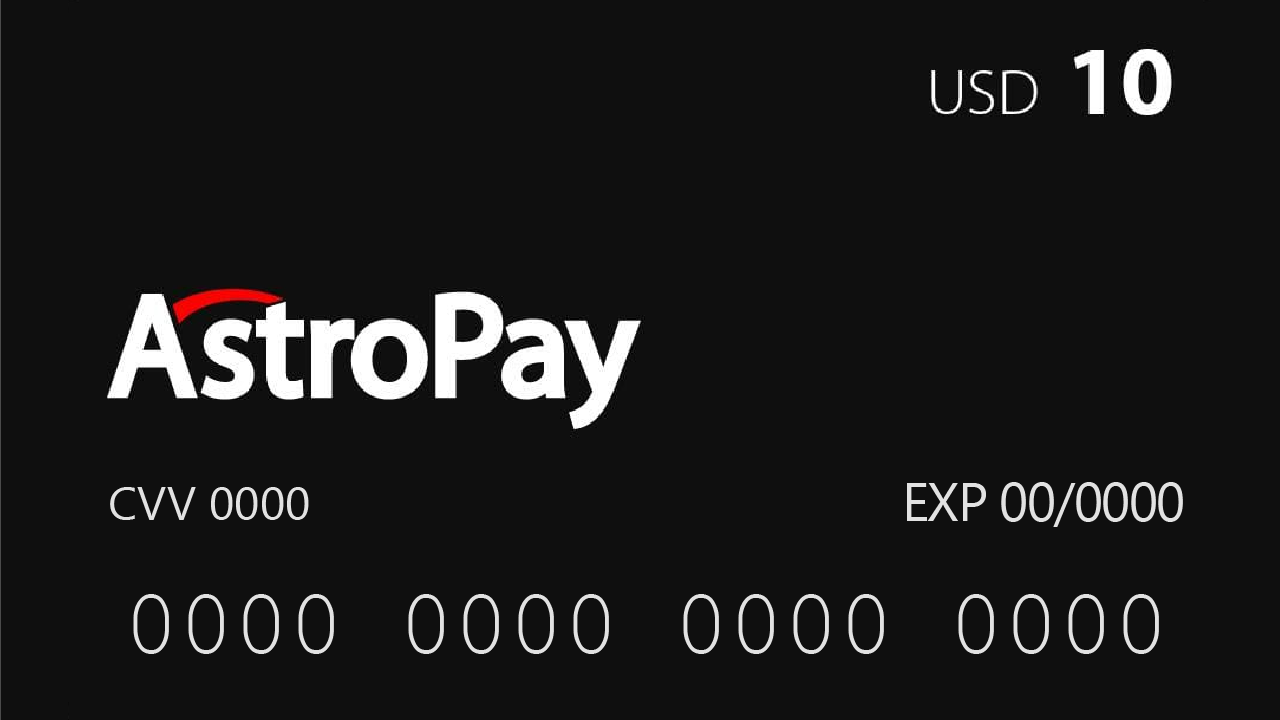 Astropay Card $10 US (12.41$)