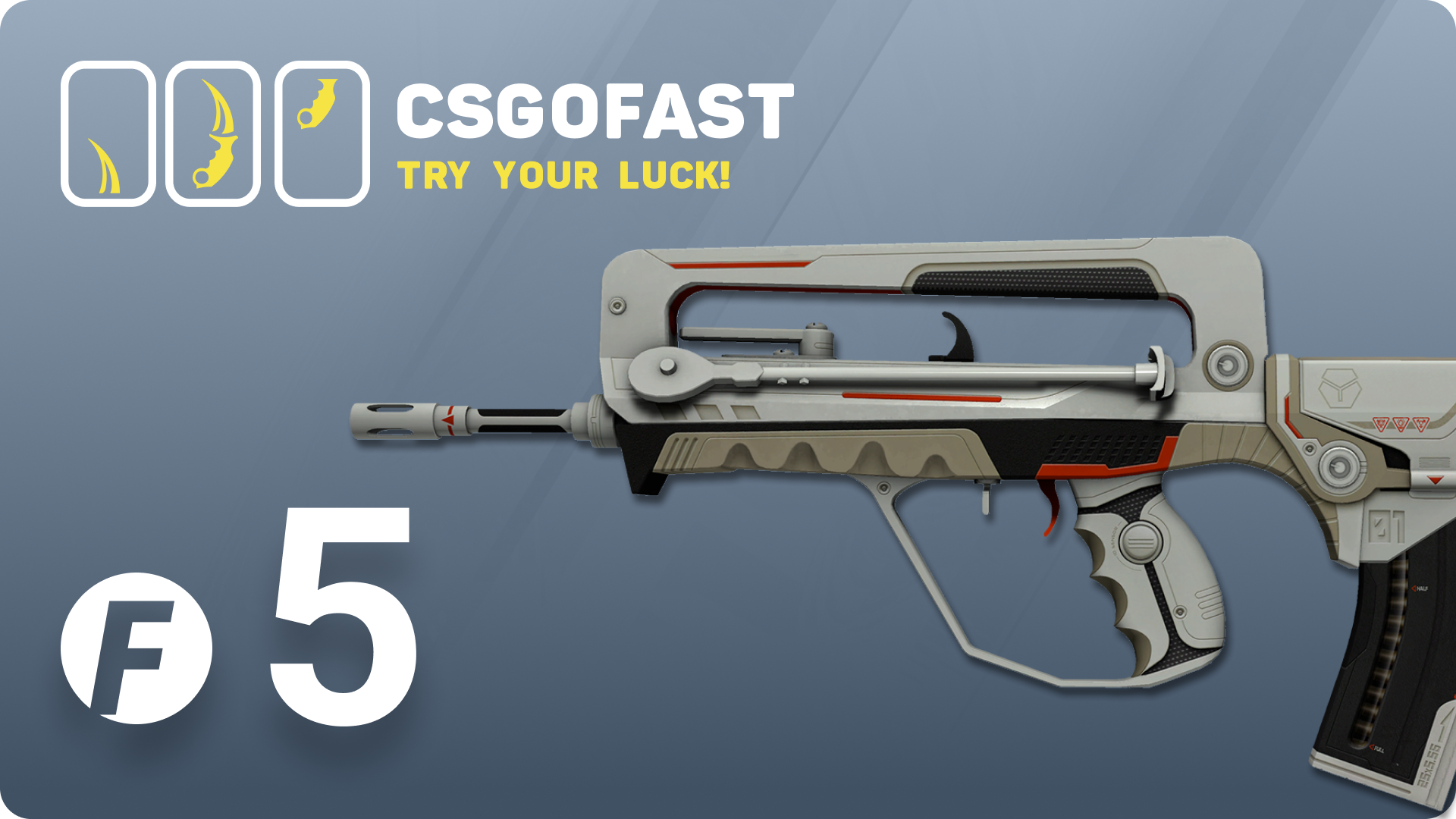 CSGOFAST 5 Fast Coins Gift Card (3.63$)