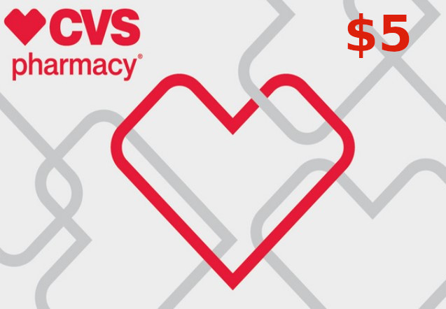 CVS Pharmacy $5 Gift Card US (3.95$)