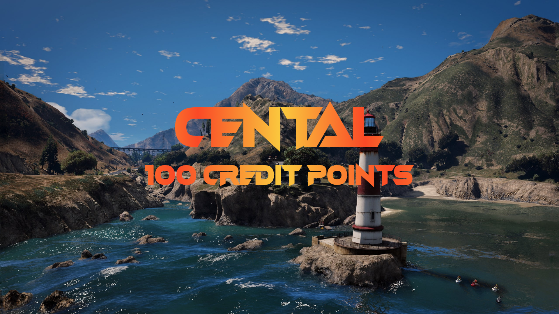 CentralRP - 100 Credit Points Gift Card (11.29$)