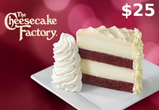 Cheesecake Factory $25 Gift Card US (29.28$)
