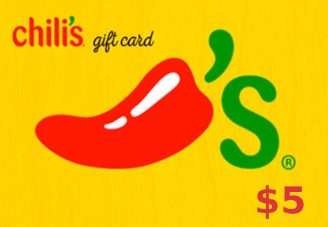 Chili's $5 Gift Card US (3.67$)