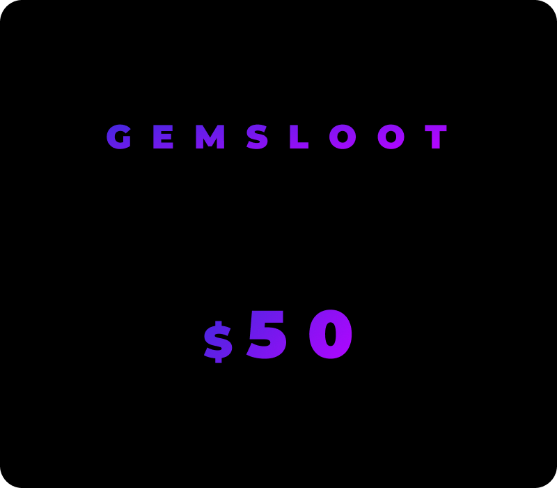 Gemsloot 50 USD Robux Giftcard (49.91$)