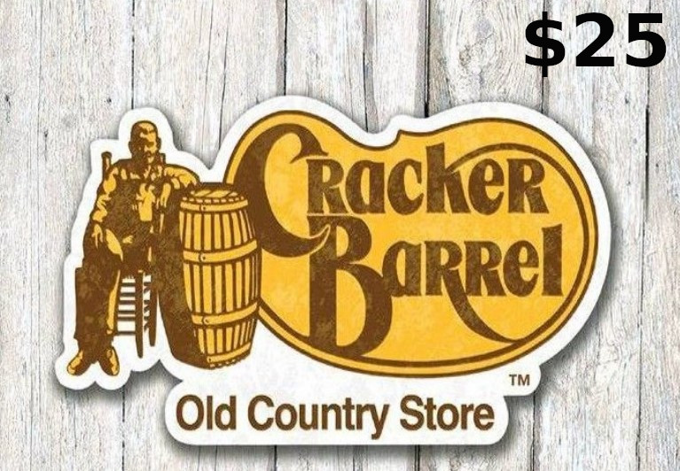 Cracker Barrel Old Country Store $25 Gift Card US (16.95$)