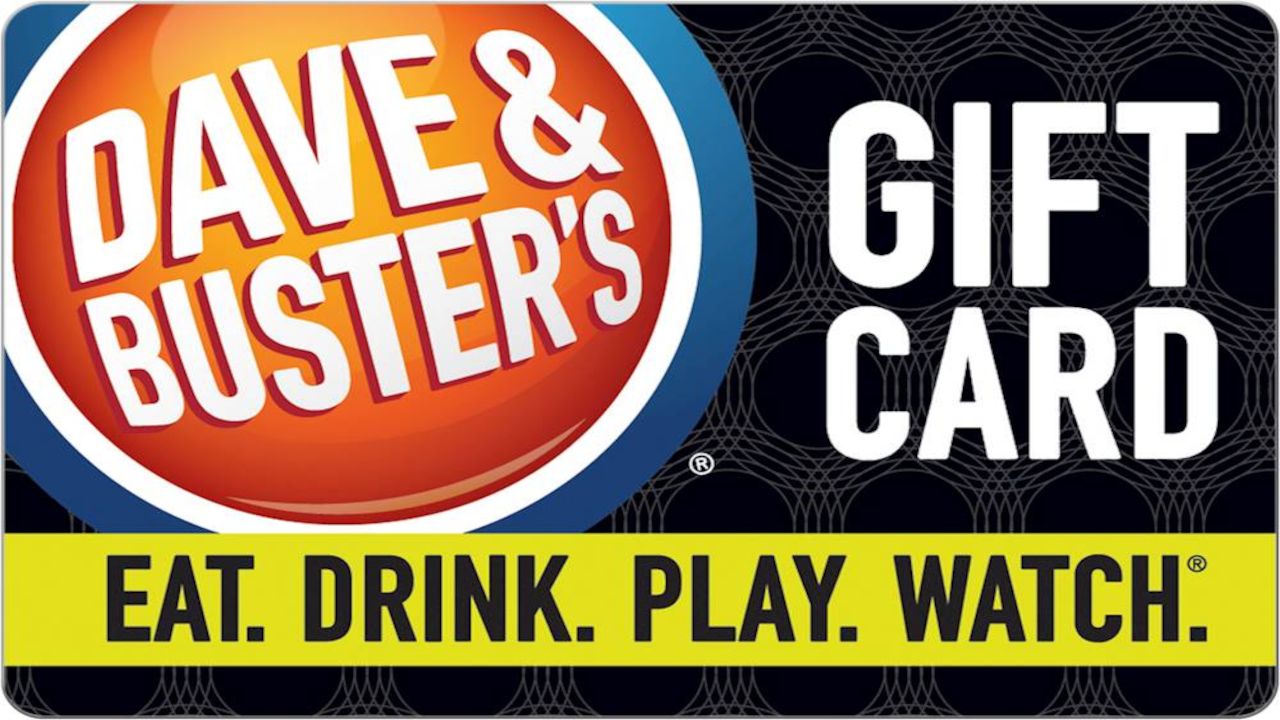 Dave & Buster's $2 Gift Card US (1.69$)