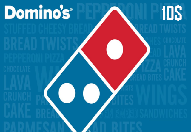 Domino's Pizza $10 Gift Card US (10.5$)