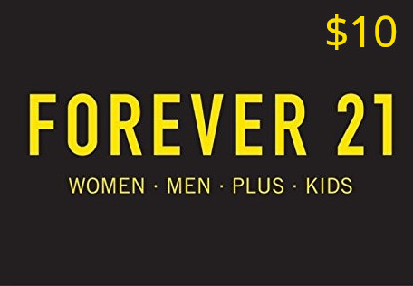 Forever 21 $10 Gift Card US (7.34$)