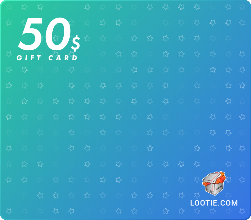 Lootie 50 USD Gift Card (56.5$)