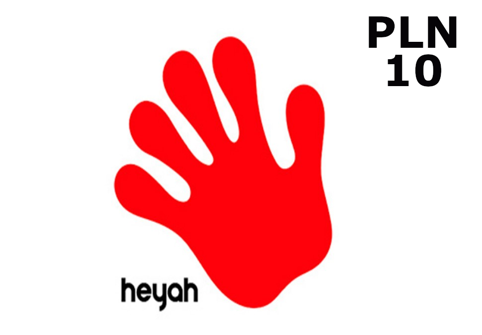 Heyah 10 PLN Mobile Top-up PL (2.64$)