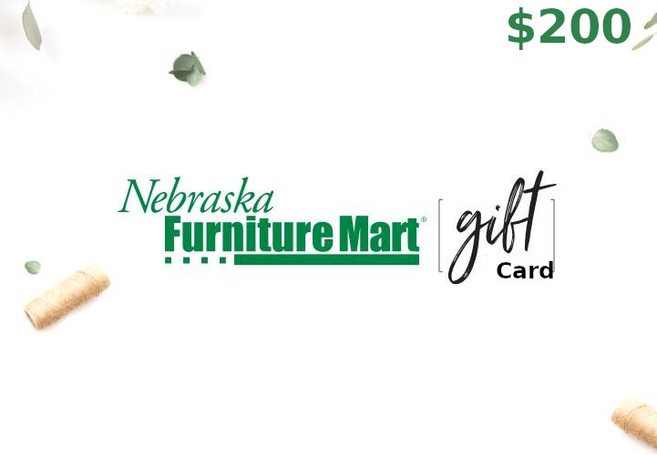 Nebraska Furniture Mart $200 Gift Card US (111.87$)