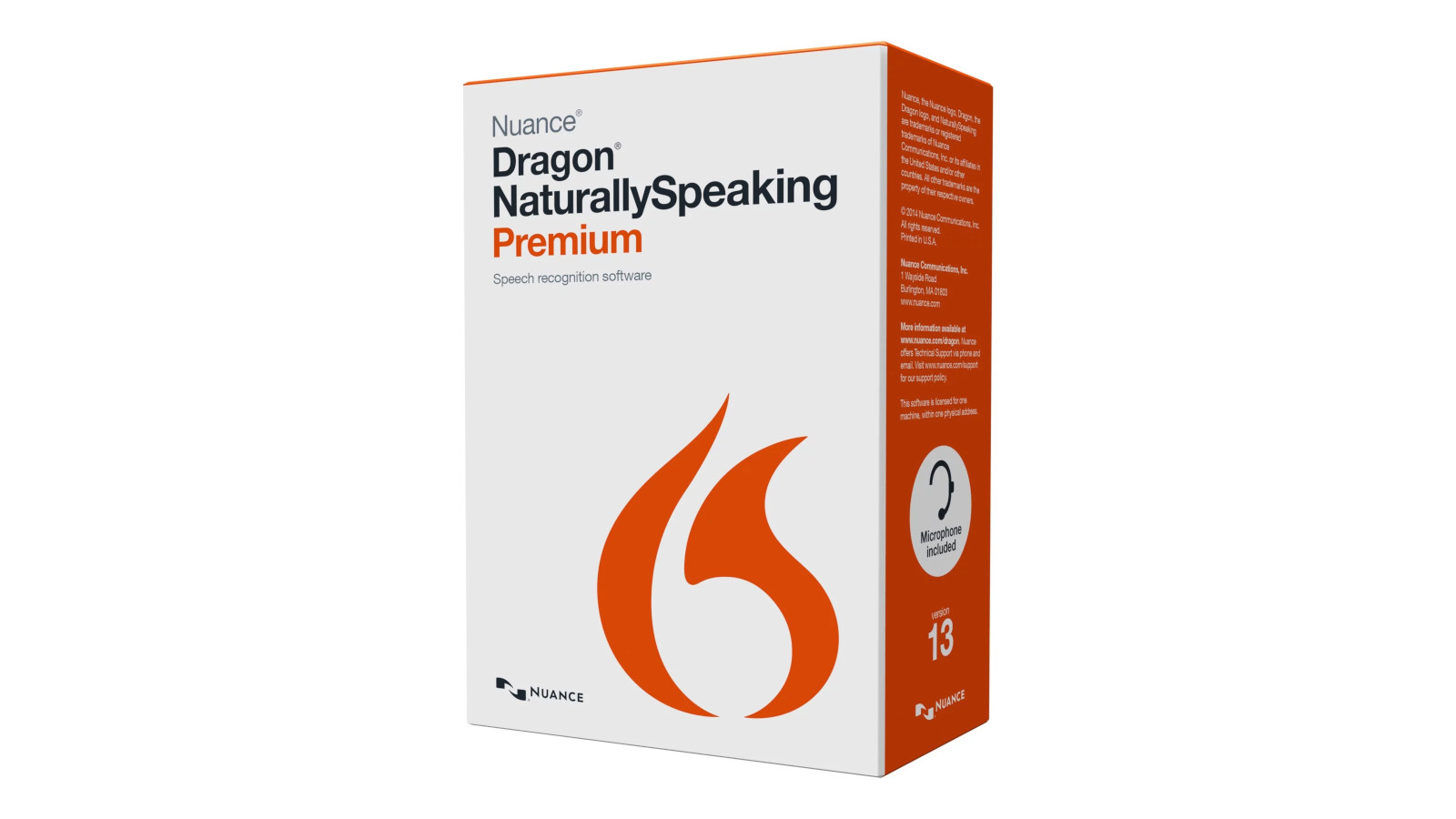 Nuance Dragon NaturallySpeaking Premium 13 Key (Lifetime / 1 PC) (13.73$)