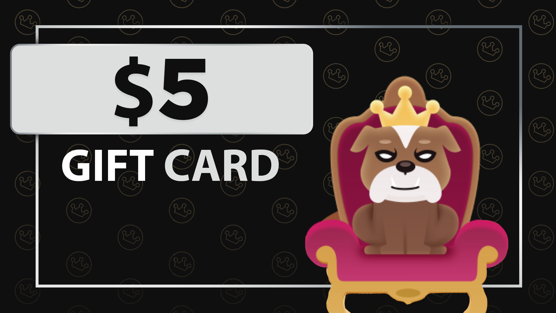 RoyaleCases $5 USD Gift Card (6.09$)