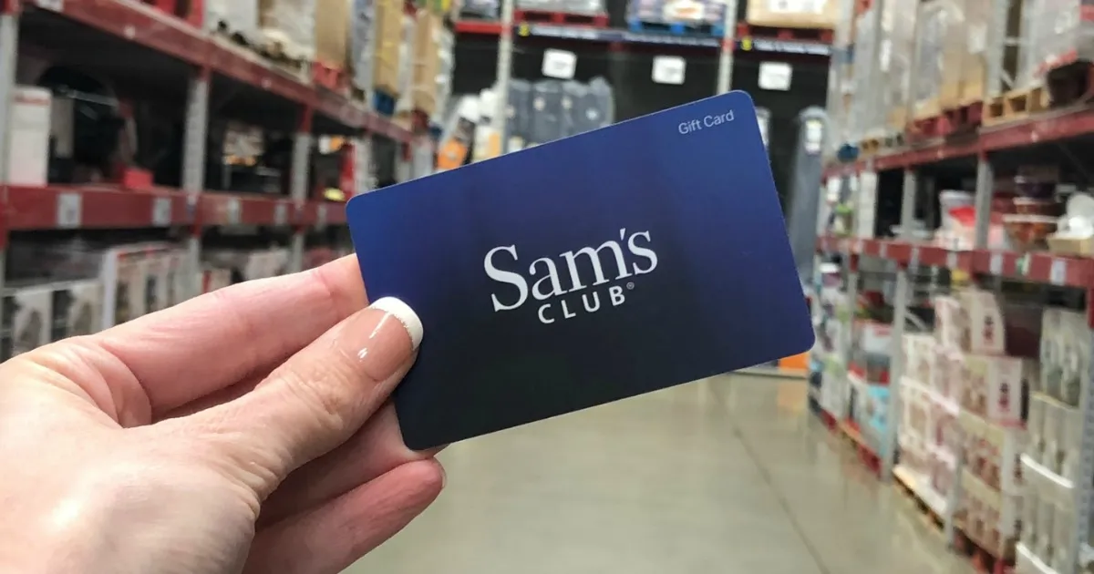 Sam's Club $5 Gift Card US (6.75$)